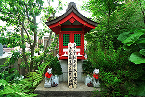 眼力稲荷大明神の新鳥居建立3